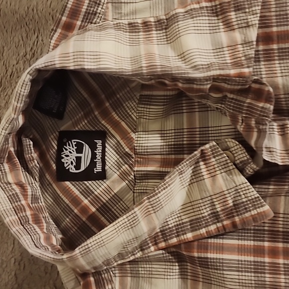 Timberland short sleeve button up - Picture 2 of 5